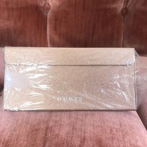 Guess glitter glasses case New